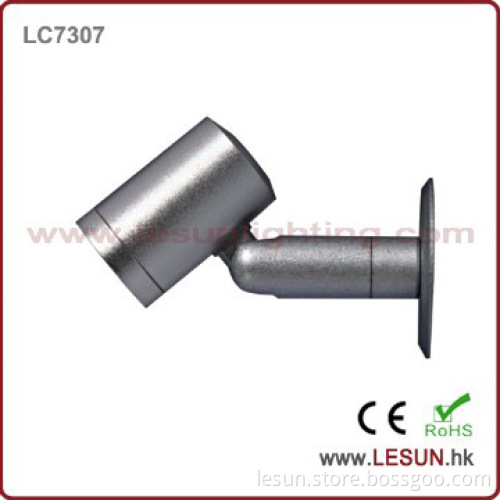 Silver/black 1W led spot light for watches shop display LC7307